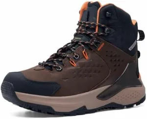 ACE Work Boots Arrow, Men's 6" Soft Toe Slip Resistant Work Boots, Water Resistant,4-Season Grip, Brown, Men's 11 Medium