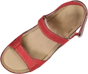 AMDBEL Orthopedic Sandals for Women, Sandals Women Dressy Arch Support Flip Flops Black Walking Shoes Wedding Sandals Slipper