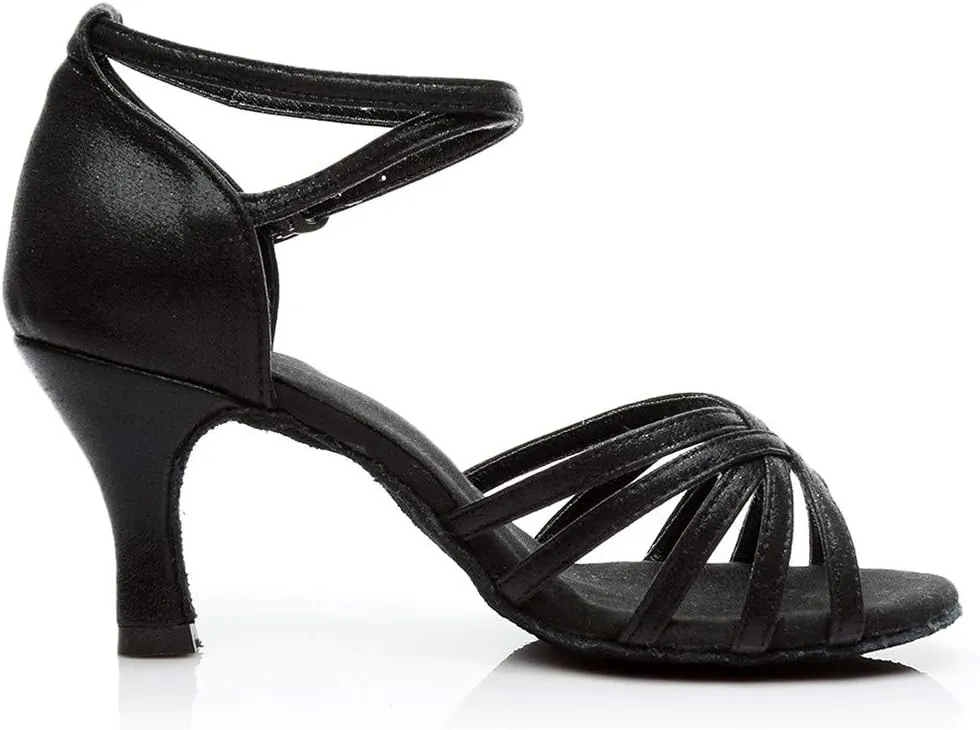 Ankle Strap Kitten Heel Womens Heel Sandals Buckle Crisscross Women's Heeled Sandals Women Heeled Sandals