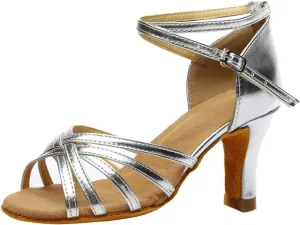 Ankle Strap Kitten Heel Womens Heel Sandals Buckle Crisscross Women's Heeled Sandals Women Heeled Sandals