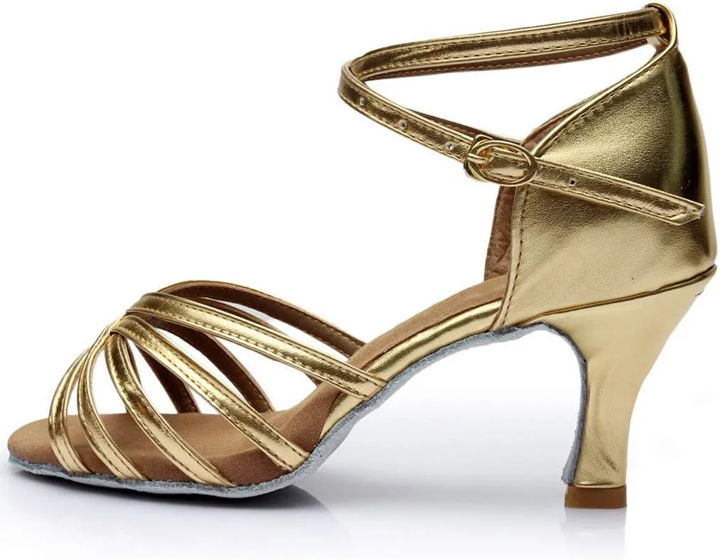 Ankle Strap Kitten Heel Womens Heel Sandals Buckle Crisscross Women's Heeled Sandals Women Heeled Sandals
