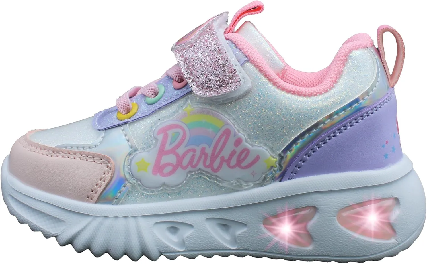 Barbie Toddler Girls' Light-Up Sneakers