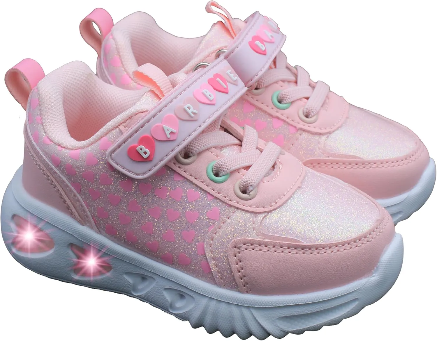 Barbie Toddler Girls' Light-Up Sneakers
