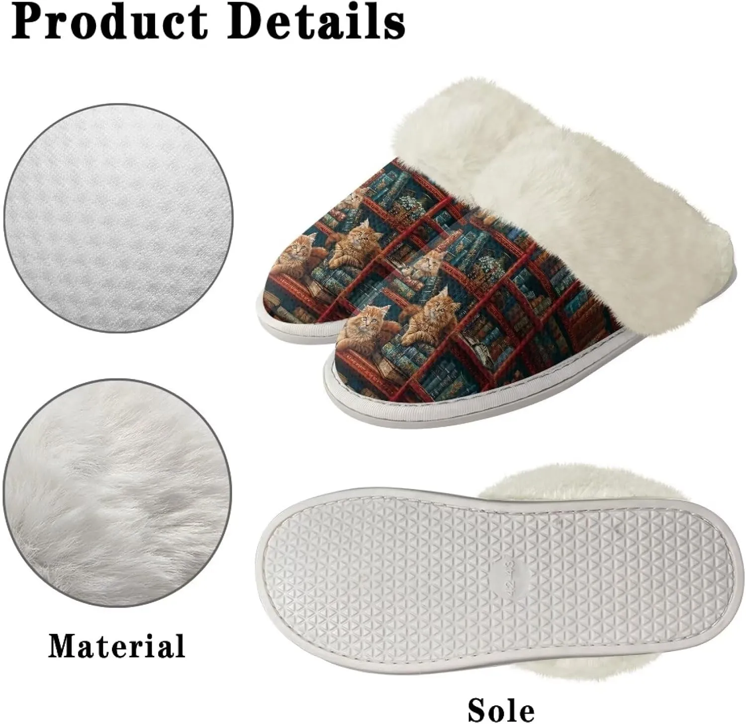 Binienty Bedroom Slippers for Women Men Indoor Outdoor Anti Slip Lightweight