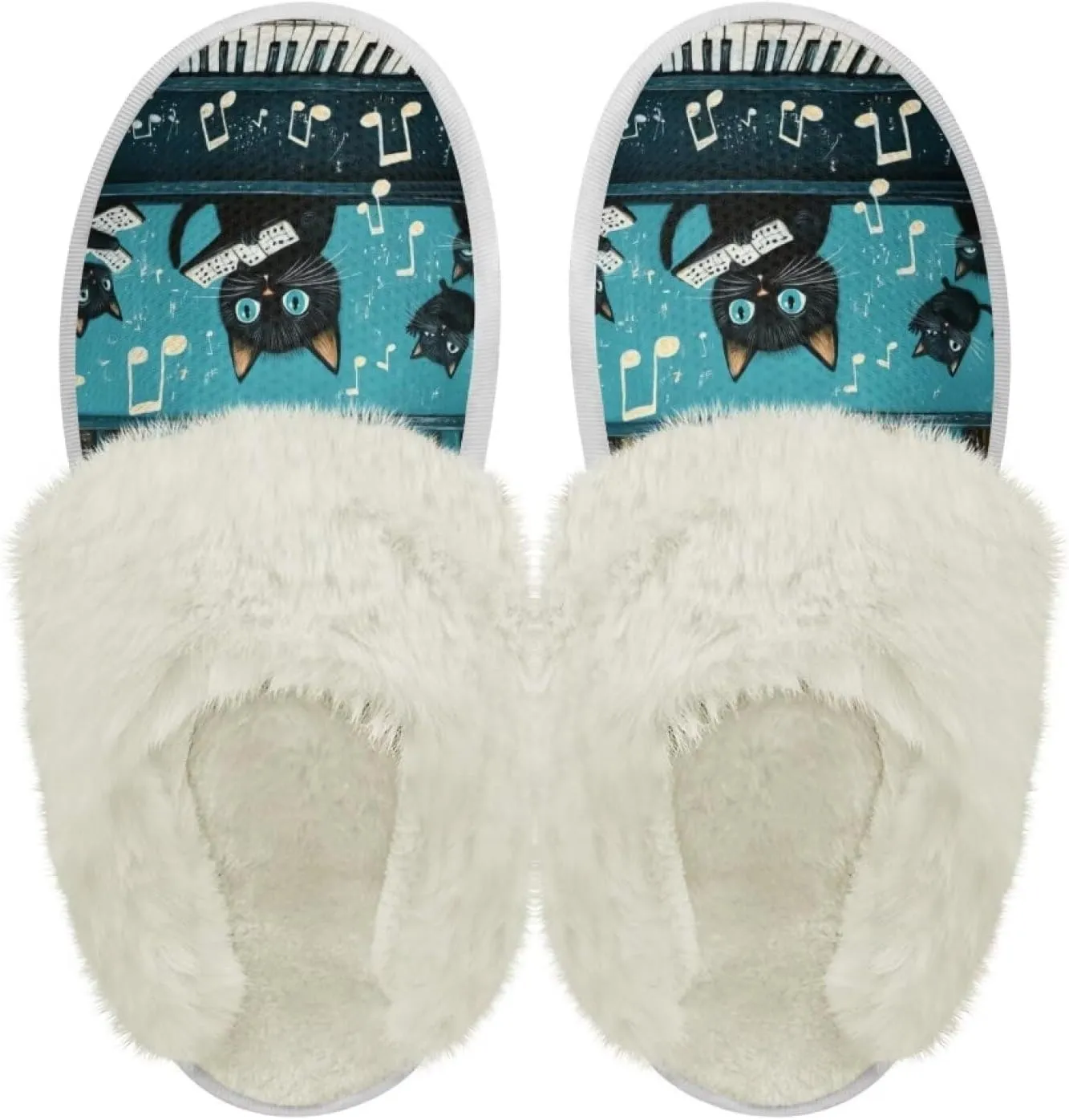 Binienty Bedroom Slippers for Women Men Indoor Outdoor Anti Slip Lightweight