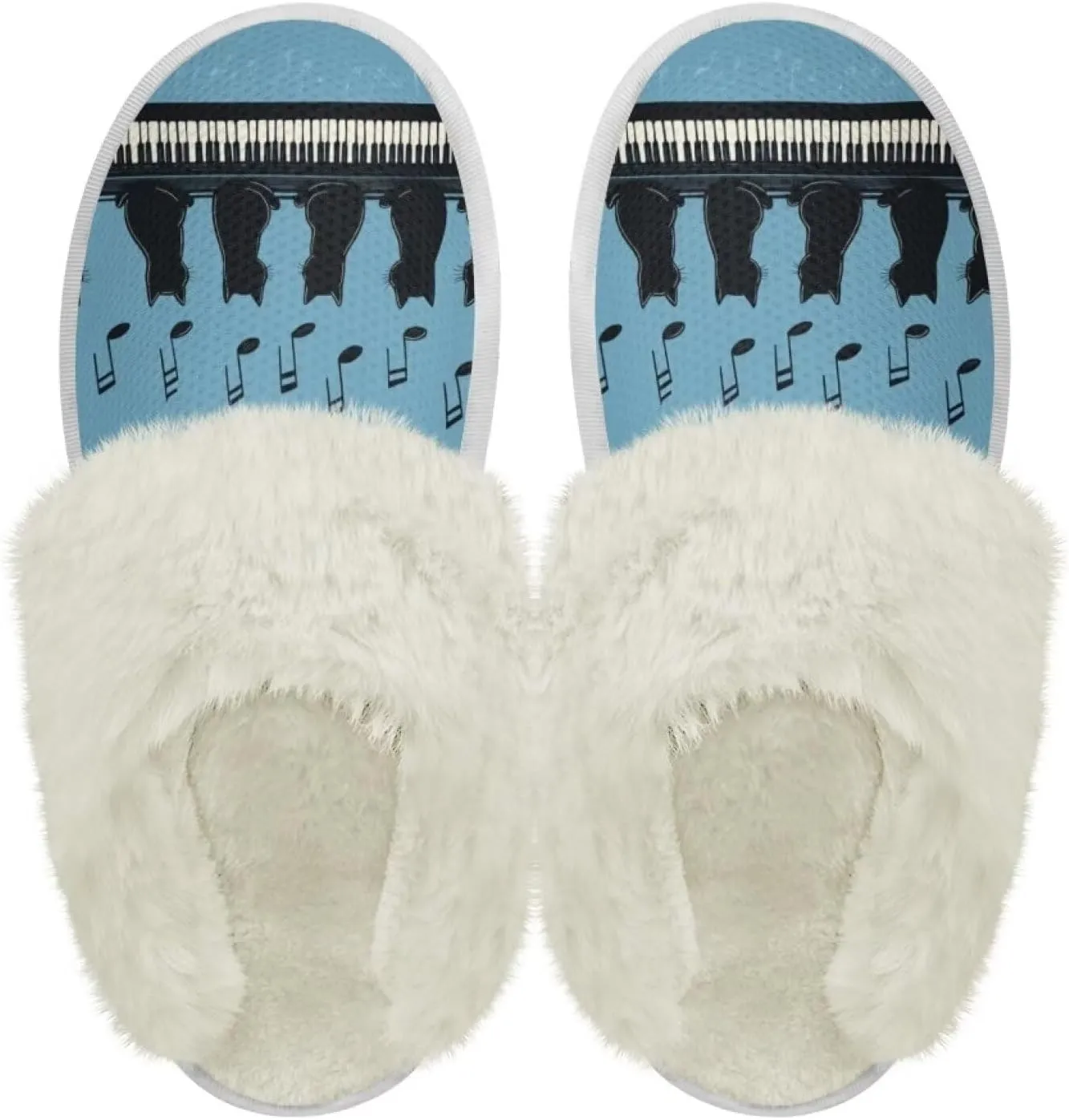 Binienty Bedroom Slippers for Women Men Indoor Outdoor Anti Slip Lightweight