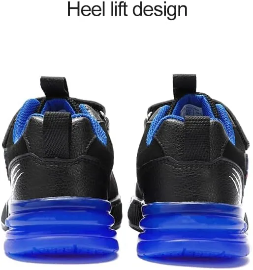 Boys Girls Light Up Dinosaur Shoes Toddler Little Kids Flashing Footwear Lightweight Breathable Children's Sneakers
