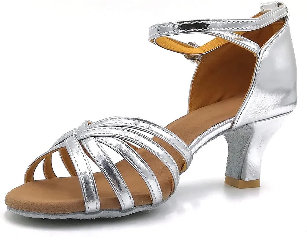 Buckle Kitten Heel Sandals Women Dressy Summer Heels Criss Cross Ankle Strap Heel Sandals for Women Dressy Summer