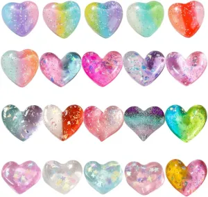 cartoon 3d stereo gradient resin shape shoe decoration charms for croc clog for adult, accessories for party favor
