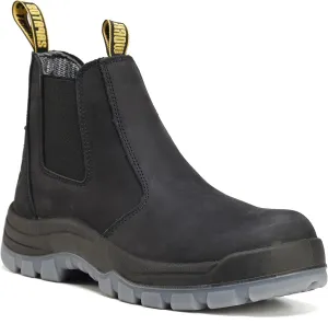 CONRAD Men's Chelsea Slip-On Work Boots - Soft Toe, Composite Toe, Waterproof, Slip Resistant, Safety Shoes