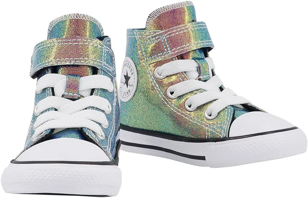 Converse Girl's Chuck Taylor All Star Unicorn Print Velcro High Top Sneaker