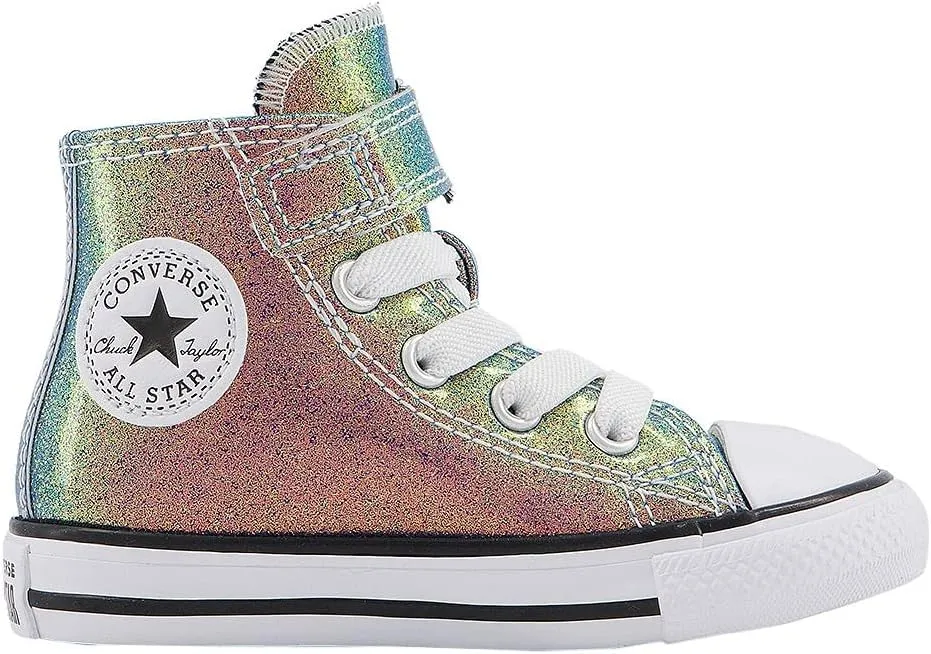 Converse Girl's Chuck Taylor All Star Unicorn Print Velcro High Top Sneaker