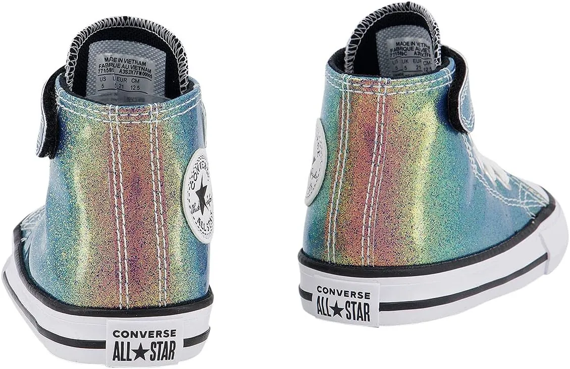 Converse Girl's Chuck Taylor All Star Unicorn Print Velcro High Top Sneaker