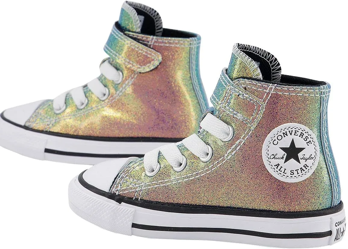 Converse Girl's Chuck Taylor All Star Unicorn Print Velcro High Top Sneaker