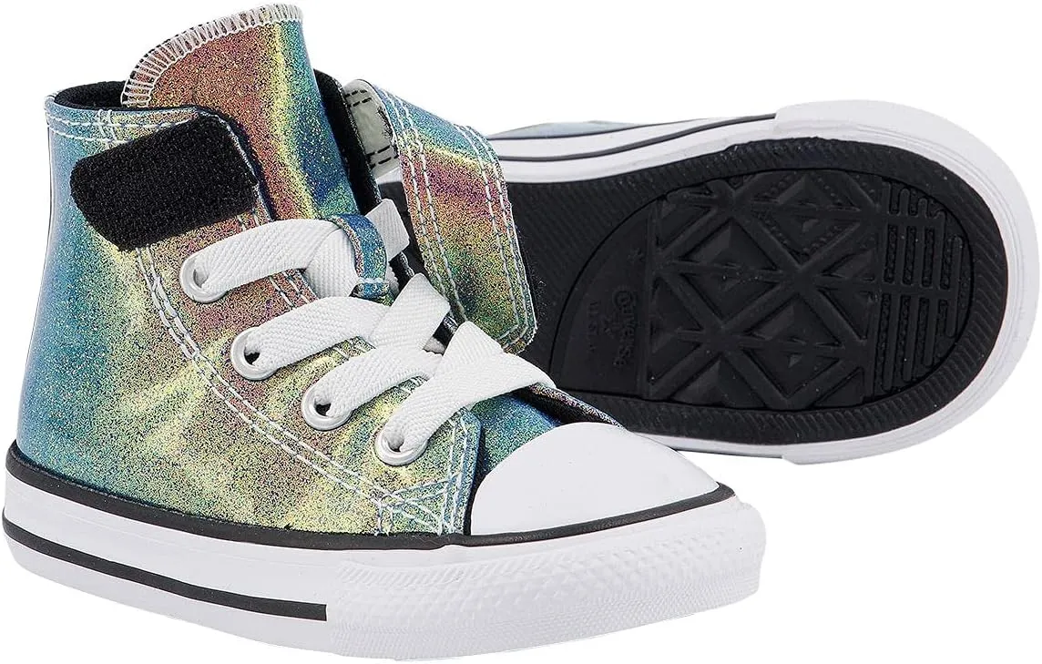 Converse Girl's Chuck Taylor All Star Unicorn Print Velcro High Top Sneaker