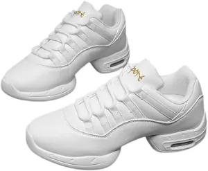 Cushion Lady Girls Modern Breathable Air Cushion Split Sole Athletic Walking Dance Shoes Lightweight Practice Professional Performance Dance Shoes