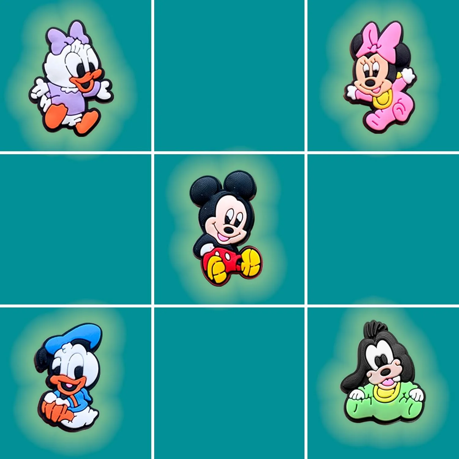 Cute Cartoon Charms for Shoe, Cartoon Shoe Charms for Clogs Sandals Decoration