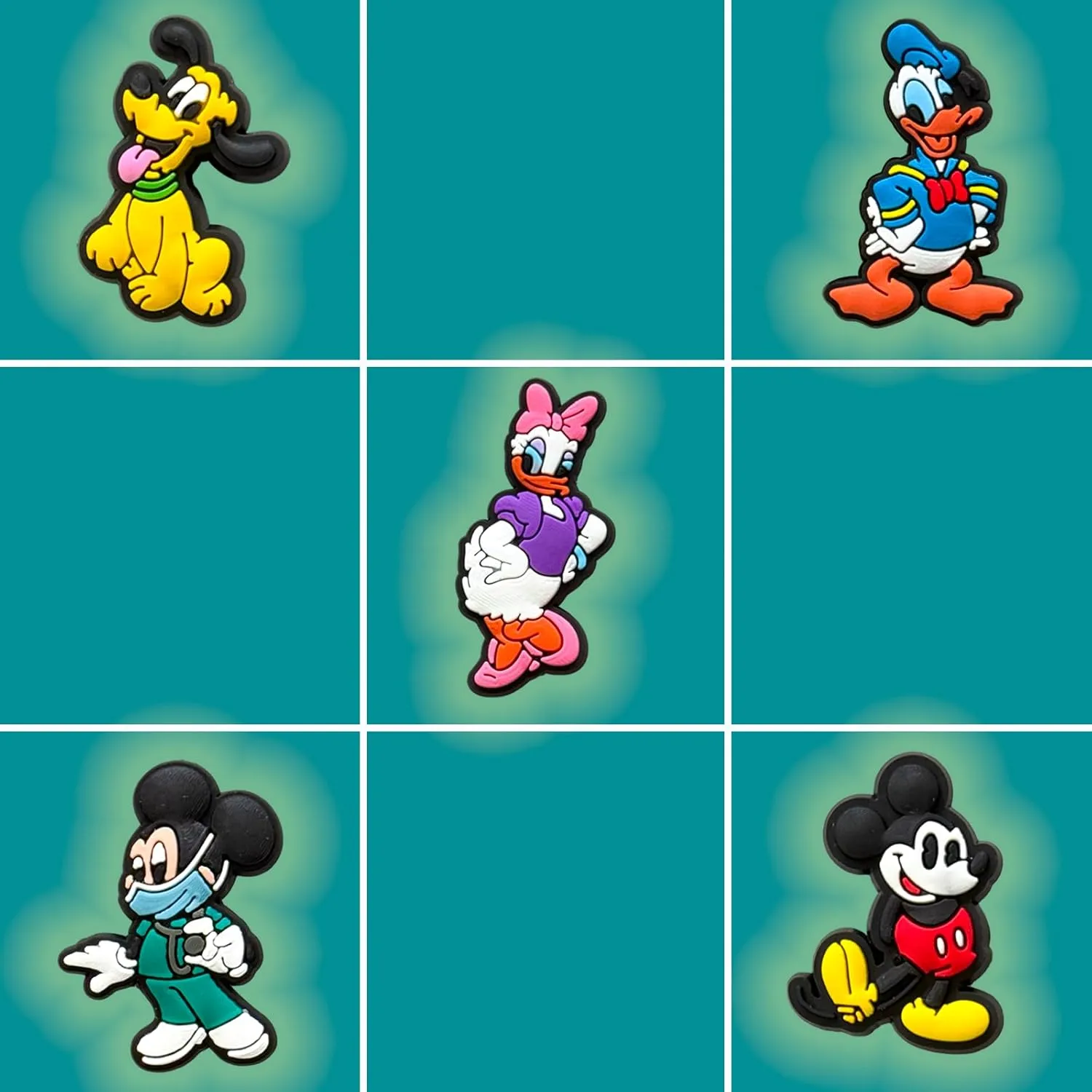 Cute Cartoon Charms for Shoe, Cartoon Shoe Charms for Clogs Sandals Decoration