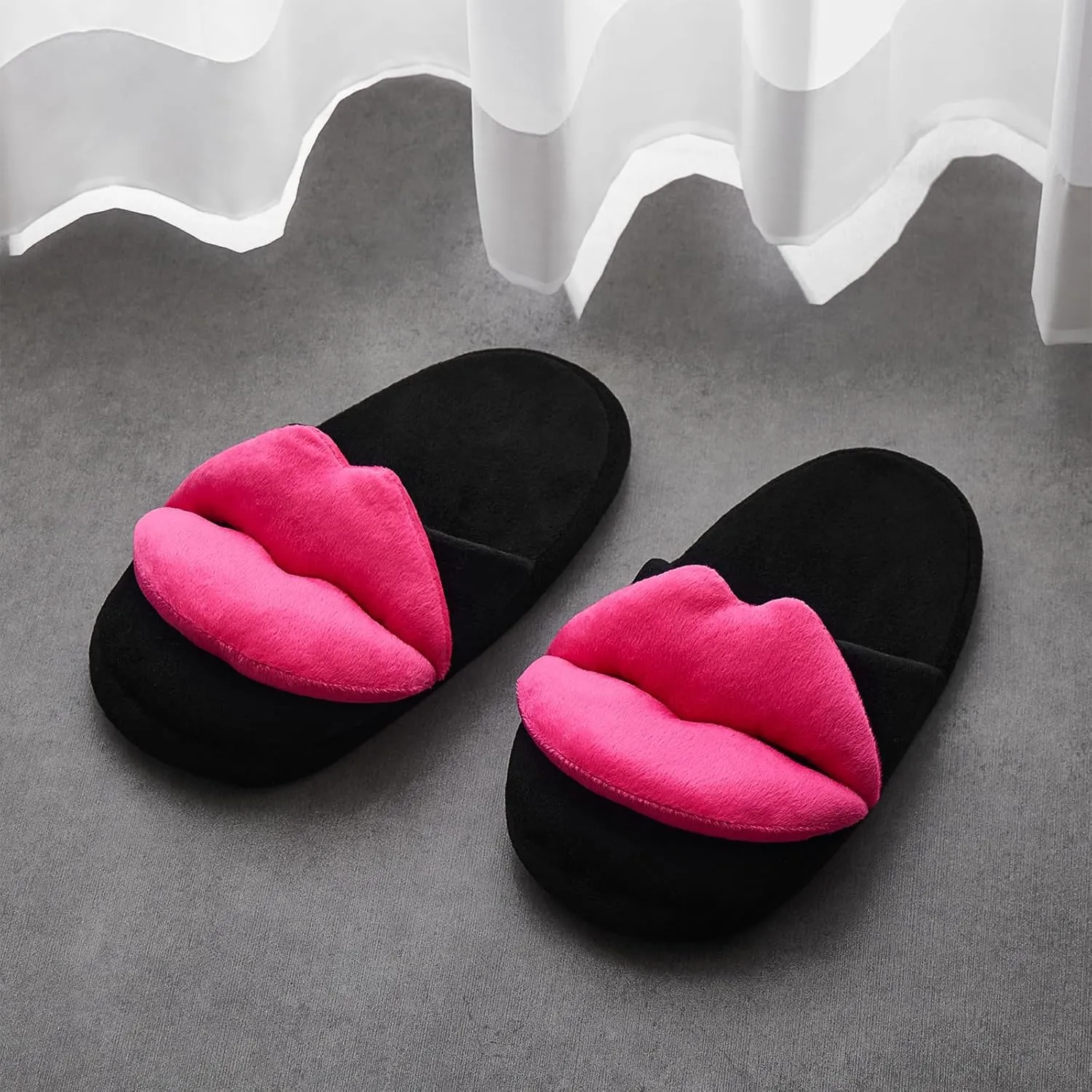 DSORVICD Funny Novelty Slippers - Anti Slip House Slippers for Women & Men