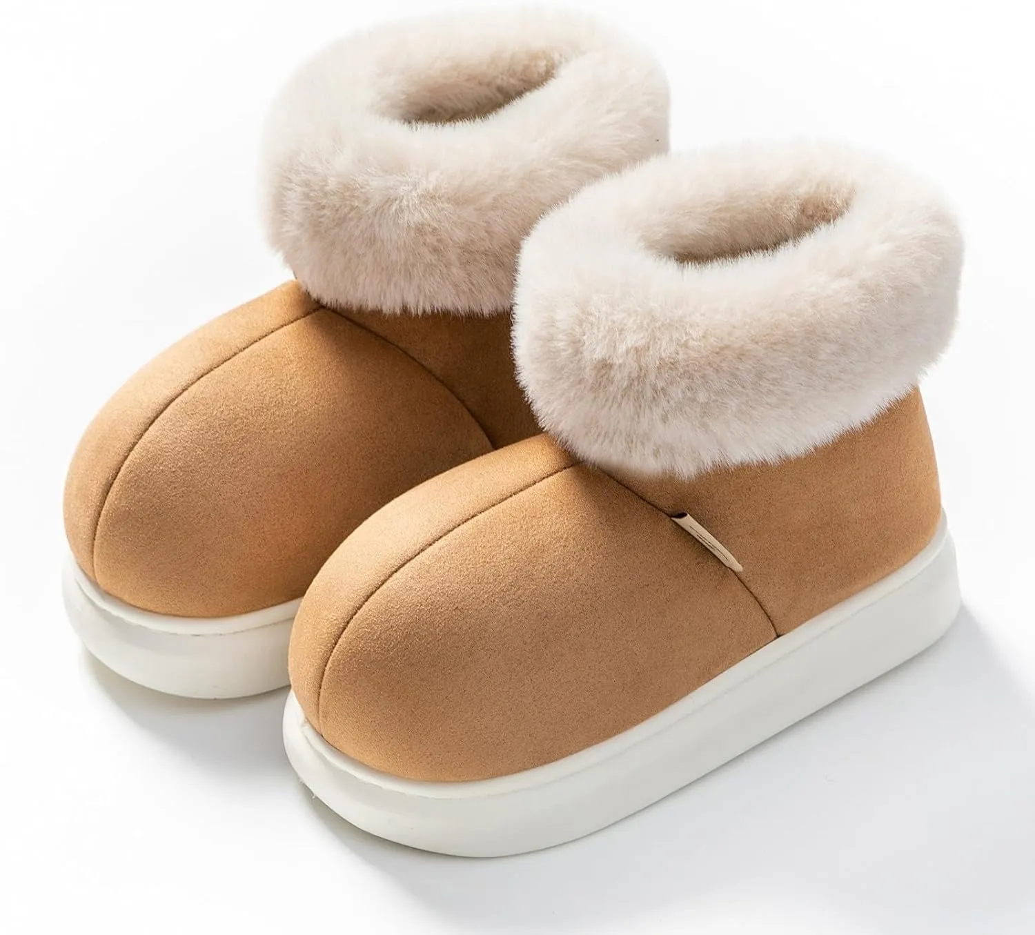 Fuzzy Slippers for Women Soft Warm House Shoes with Memory Foam Micro Warm Home Shoes for Indoor & Outdoor