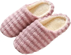 Gibobby slippers for women Women's Cozy House Slippers Memory Foam Furry Bedroom Slippers Anti-Slip Sole for Indoor Outdoor Use cv09
