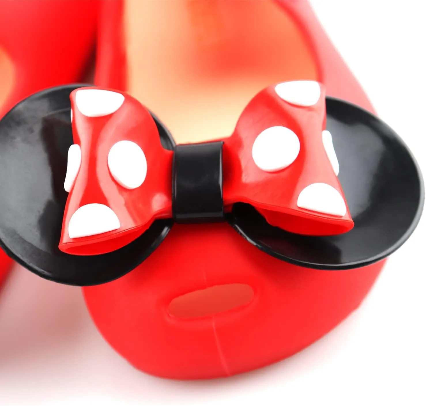 Girls Sweet Dot Bow Princess Sandals Shoes Mary Jane Jelly Shoes Kid's Flat for Toddler/Little Kid