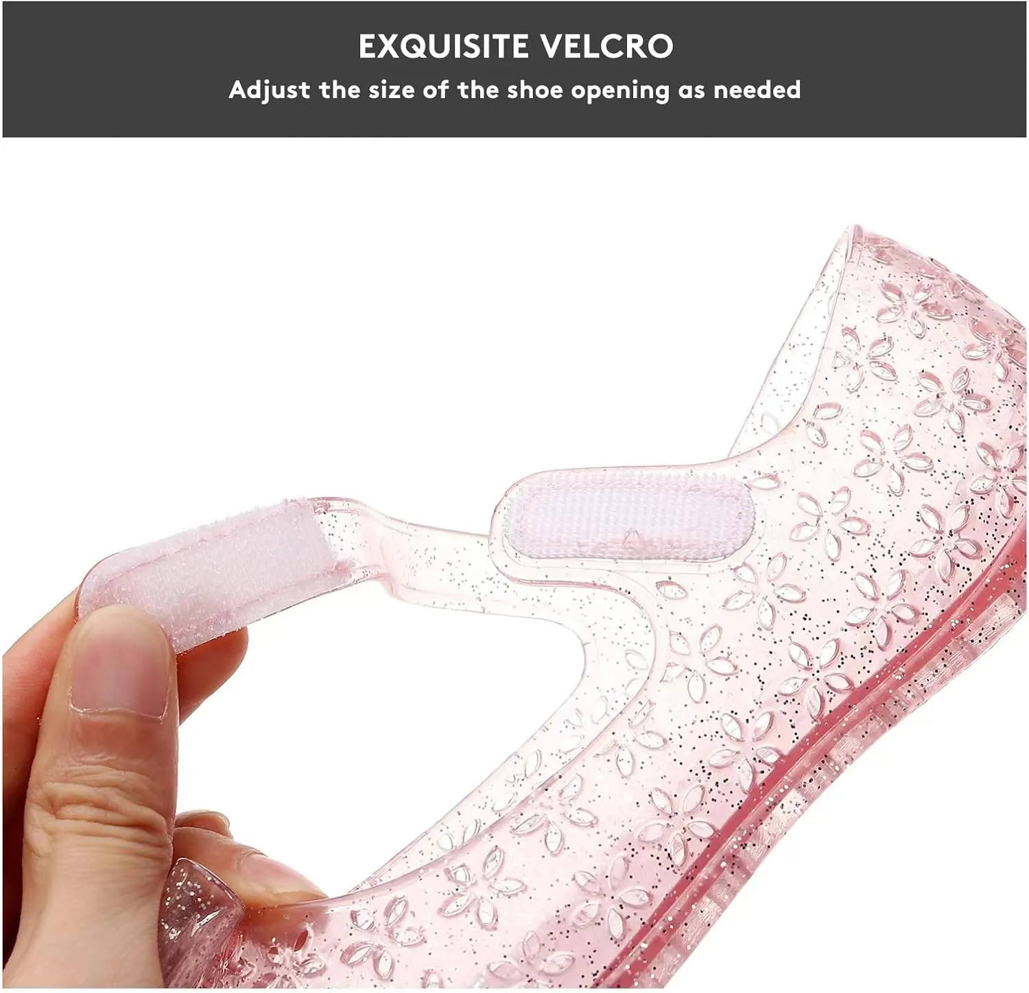 Girls Sweet Dot Bow Princess Sandals Shoes Mary Jane Jelly Shoes Kid's Flat for Toddler/Little Kid
