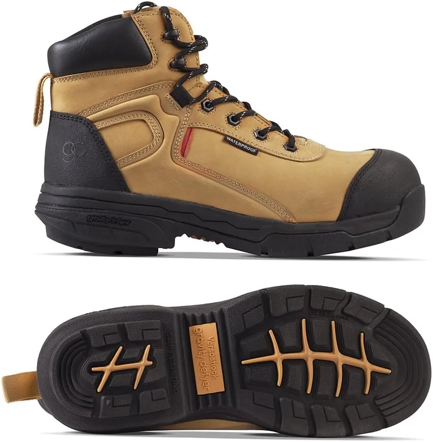 Gravity Defyer Madik Men's Boots - Waterproof, Slip-Resistant, Pain Free Work Boots