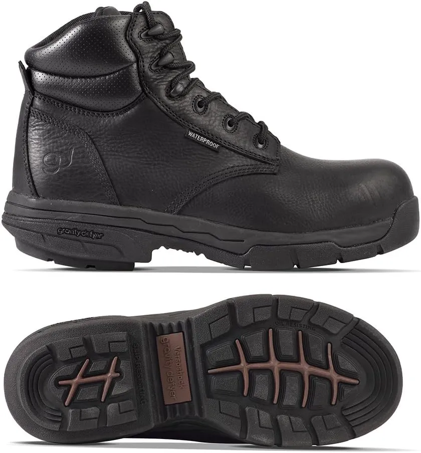 Gravity Defyer Vincent Men's Boots - Waterproof, Slip-Resistant, Comfortable Work Boots