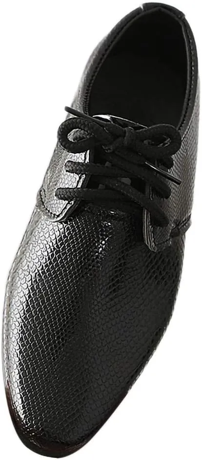 Kids Lace Leather Sneakers Toddler Boys School Uniform Formal Dance Shoes Summer Casual Non Slip Ankle Lightweight Shoes