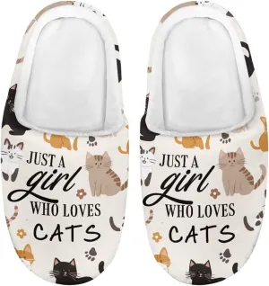 Kids Slippers Anti-slip Plush Slippers Cozy House Slippers Winter Bedroom Slippers for Home