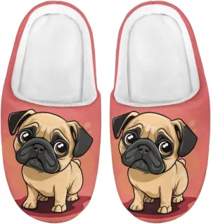 Kids Slippers Anti-slip Plush Slippers Cozy House Slippers Winter Bedroom Slippers for Home