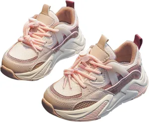Kids Toddler Shoes Boys Girls Athletic Running Shoes Air Cushion Sneakers Multi Color Contrast Anti Slip Shoes