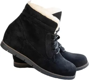Ladmiple Snow Boots For Women Slip On Winter Warm Ankle Booties Fur Lined Anti-Slip Outdoor Comfortable Warm Shoes