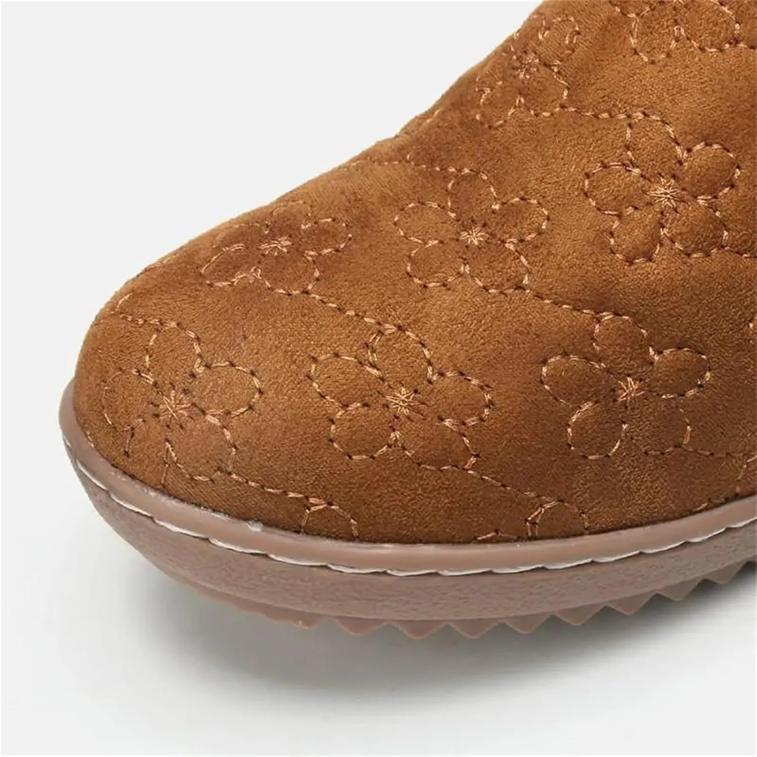 Ladmiple Winter Boots For Women Fashion Snow Boots with Fur Lined Warm Slip On Ankle Booties Comfortable Walking Shoes