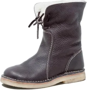Ladmiple Womens Snow Boots Winter Shoes with Fur Lined Warm Lace Up Ankle Booties Comfort Outdoor Anti Slip Combat Boots