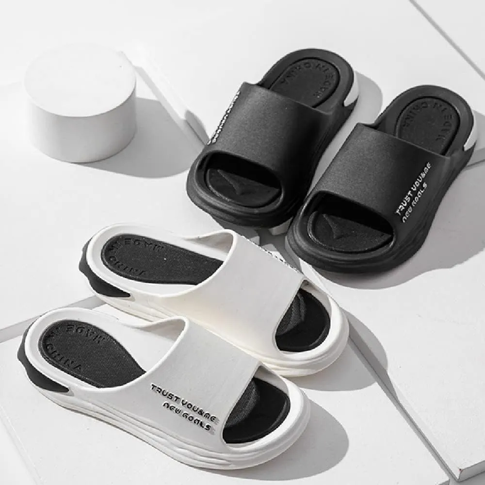 MATERUIEYES 2022 New Women Slippers Summer Home Anti-Slip Indoor Slippers