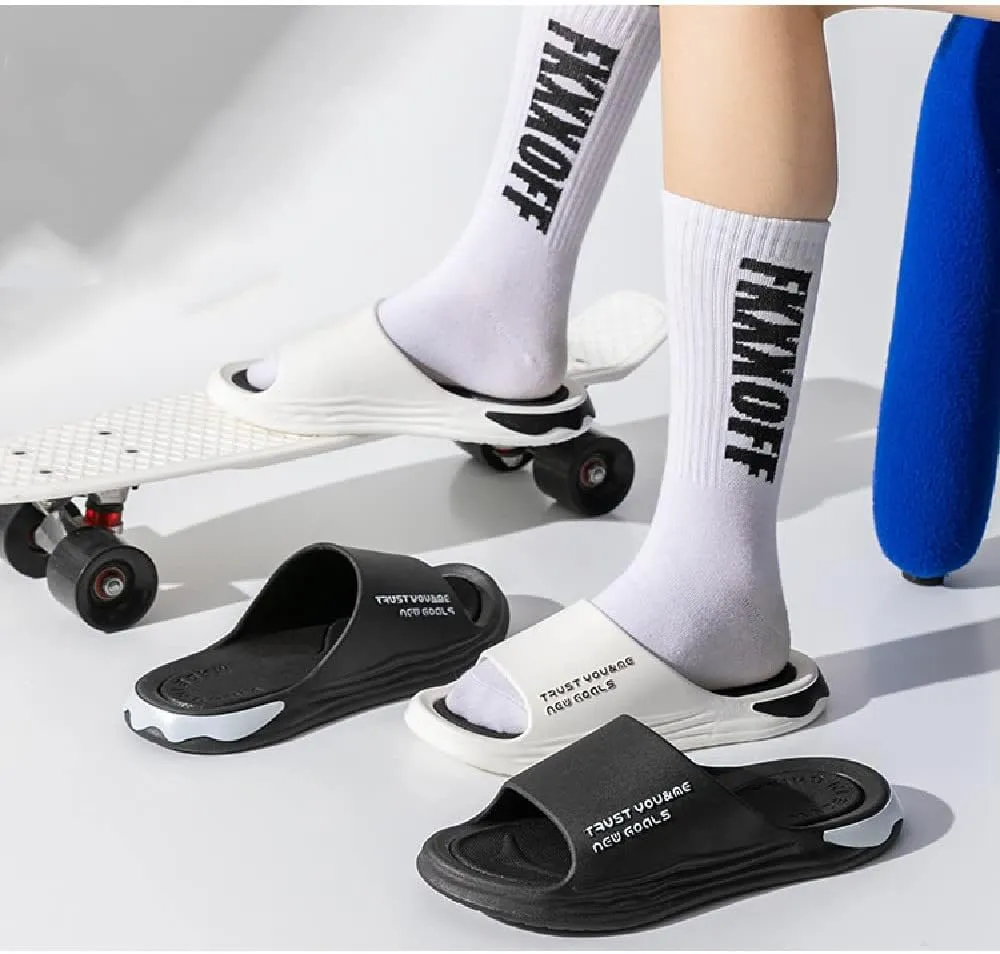 MATERUIEYES 2022 New Women Slippers Summer Home Anti-Slip Indoor Slippers