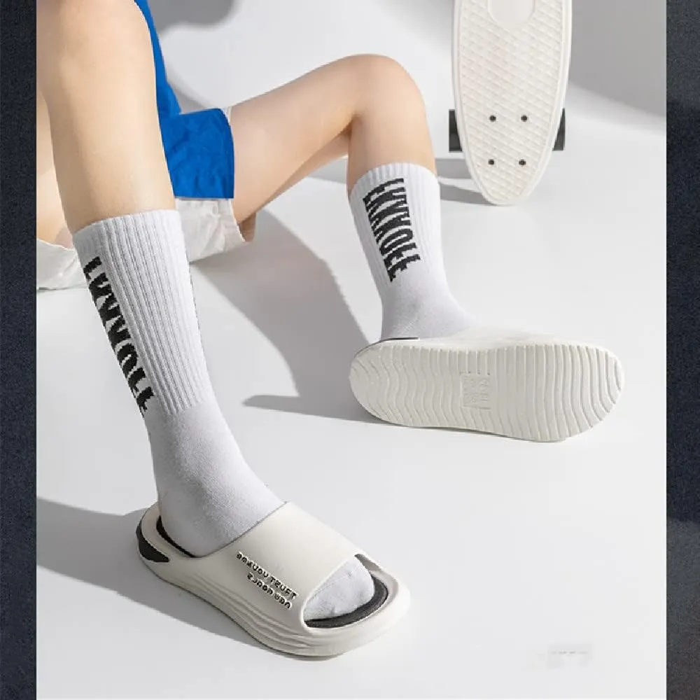MATERUIEYES 2022 New Women Slippers Summer Home Anti-Slip Indoor Slippers