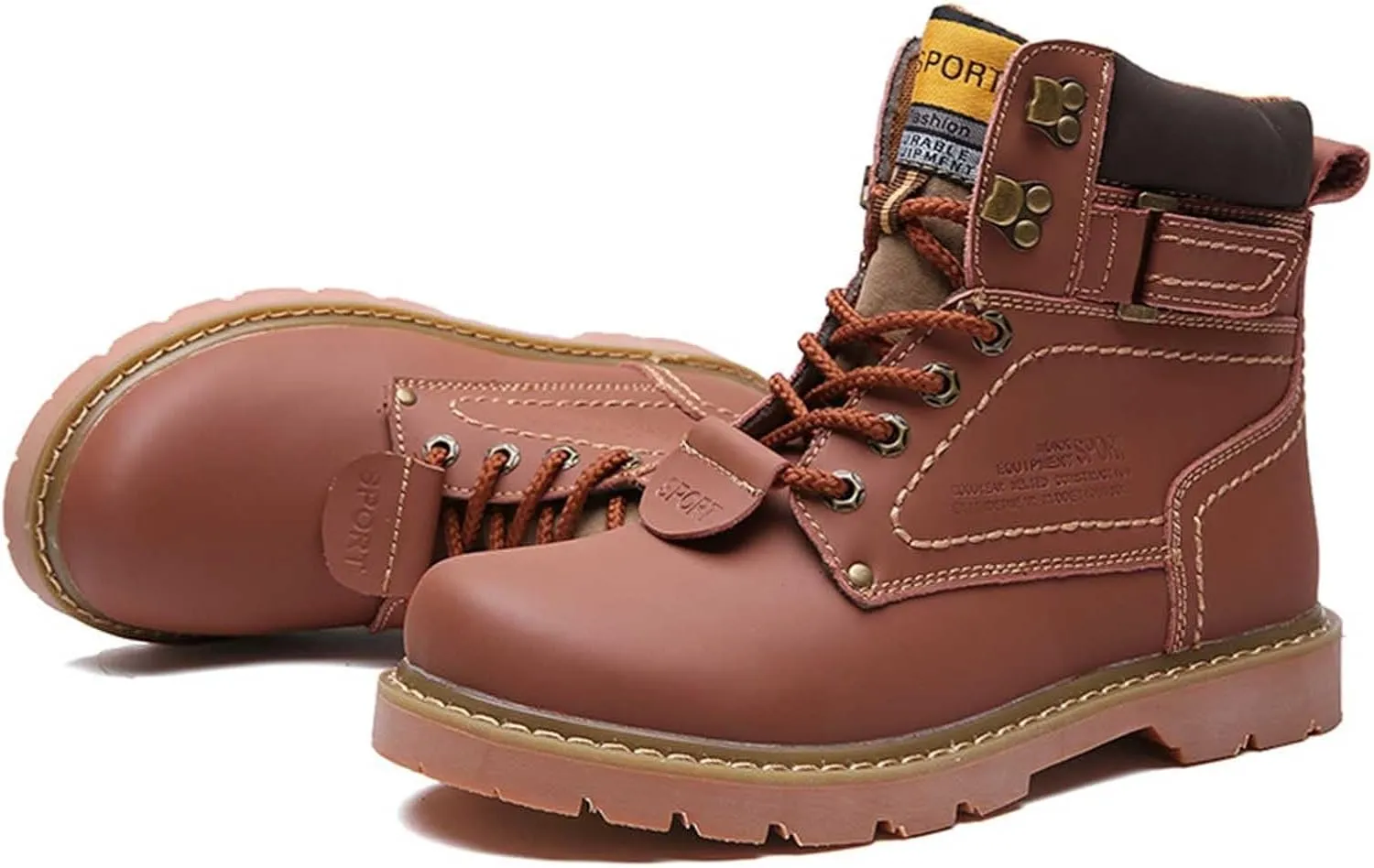 Men Work Boots Non Steel Toe Hiking Sneakers Ankle Booties Women Safety Shoes Waterproof Outdoor Botas Waterproof Soft Toe Work Hike Grounded Footwear