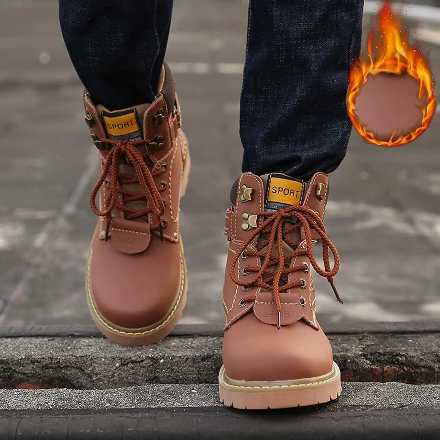 Men Work Boots Non Steel Toe Hiking Sneakers Ankle Booties Women Safety Shoes Waterproof Outdoor Botas Waterproof Soft Toe Work Hike Grounded Footwear