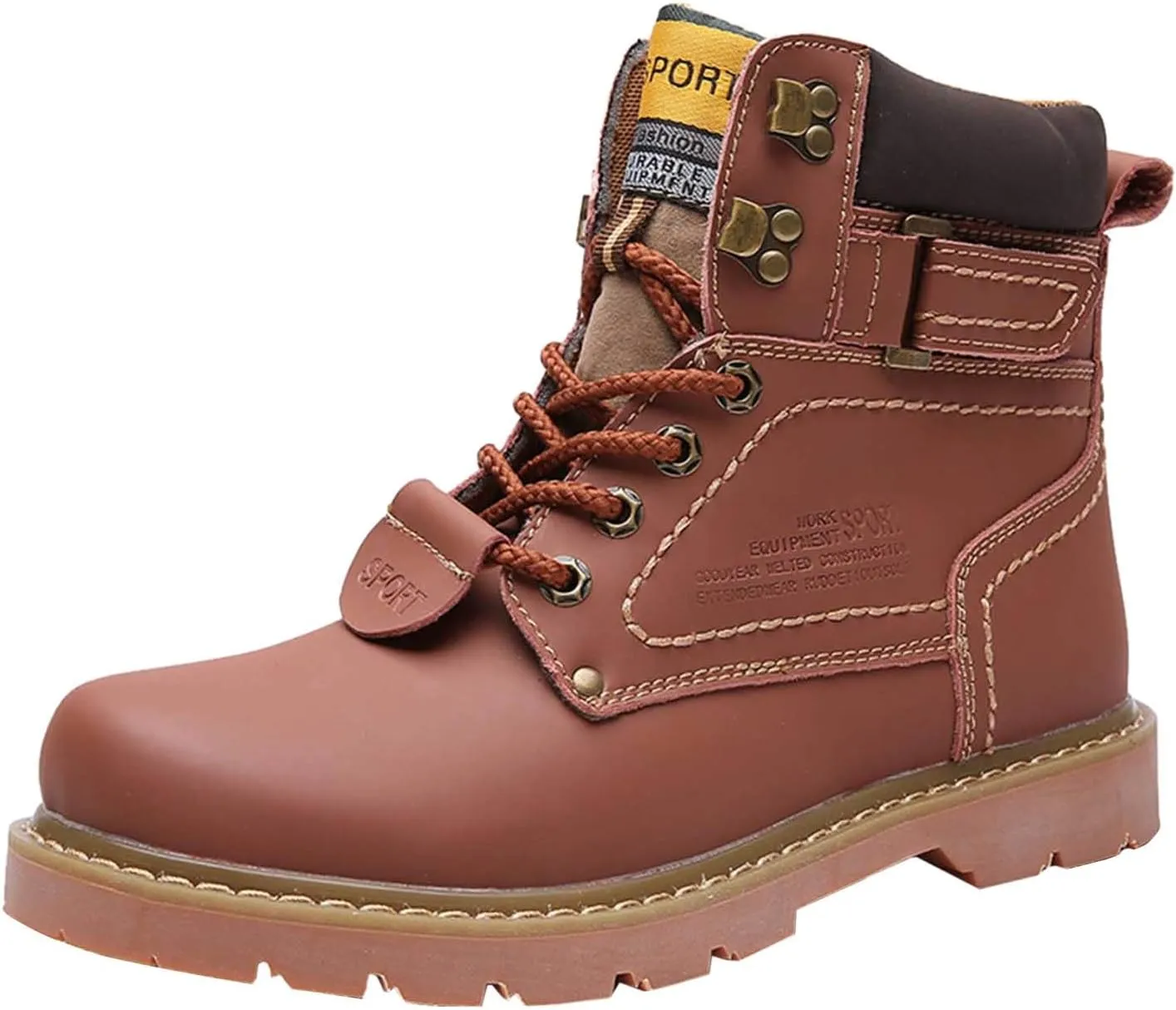 Men Work Boots Non Steel Toe Hiking Sneakers Ankle Booties Women Safety Shoes Waterproof Outdoor Botas Waterproof Soft Toe Work Hike Grounded Footwear