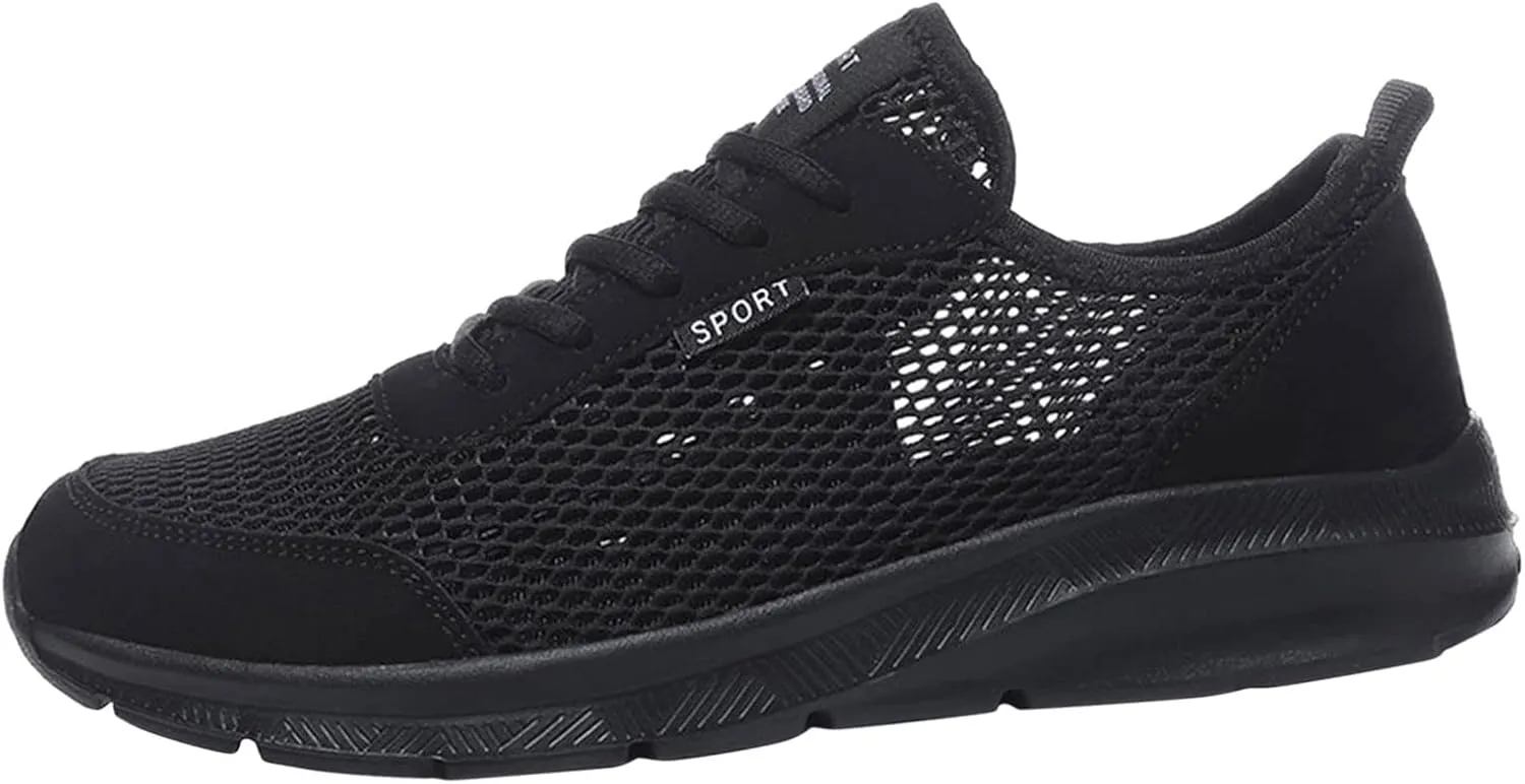 Men's Casual Dress Sneakers Oxfords Business Mesh Breathable Walking Shoes Tennis Comfortable