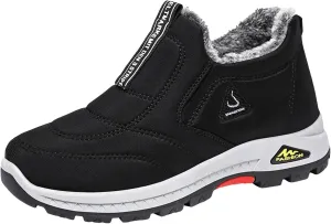 Men's Winter Boots, Waterproof Insulated Fur Boots Warm Insulated Boots Outdoor Work Boots Women's Winter Boots