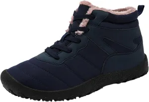 Men's Work Boots Non Steel Toe Hiking Sneakers Warm Ankle Womens Safety Toe Shoes Business Casual Platform Shoes Slip Resistant Safety Hike Grounded Footwear