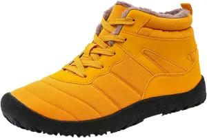 Men's Work Boots Non Steel Toe Hiking Sneakers Warm Ankle Womens Safety Toe Shoes Business Casual Platform Shoes Slip Resistant Safety Hike Grounded Footwear