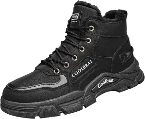 Men's Work Boots Slip On Hiking Sneakers Ankle Ladies Women's Workout Shoes Comfortable Platform Sneakers Lightweight Safety Hike Grounded Footwear