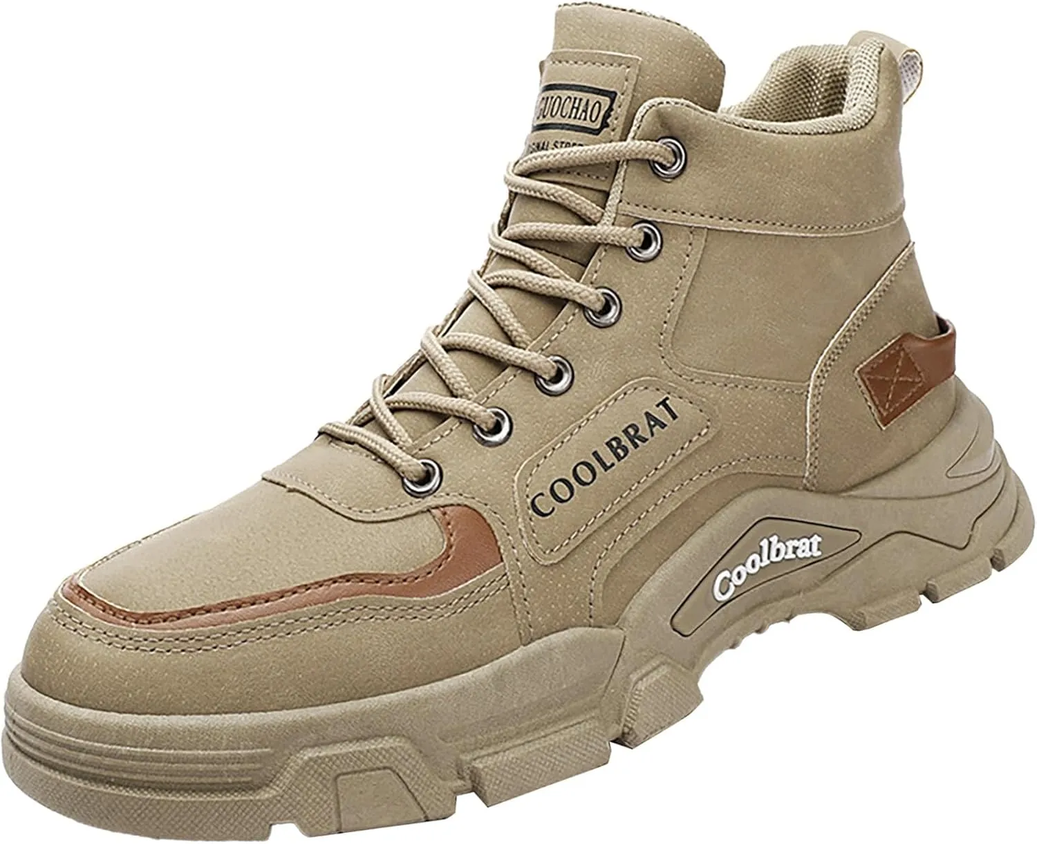 Men's Work Boots Slip On Hiking Sneakers Ankle Ladies Women's Workout Shoes Comfortable Platform Sneakers Lightweight Safety Hike Grounded Footwear