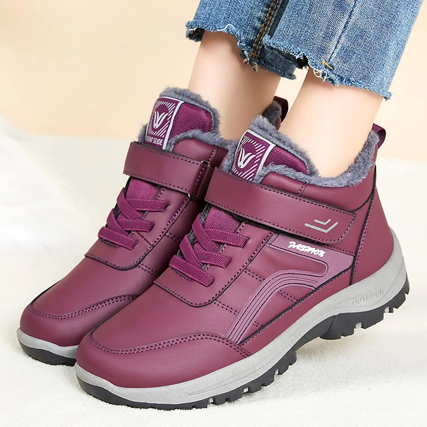 Men's Work Boots Steel Toe Hiking Sneakers Ankle Ladies Working Shoes for Women Composite Toe Winter Outdoor Botas Waterproof Non Slip Hike Grounded Footwear