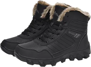 Mens Work Boots Wide Width Hiking Sneakers Ankle Booties Workout Shoes for Women Slip Resistant Waterproof Platform Botas Slip Resistant Hike Grounded Footwear